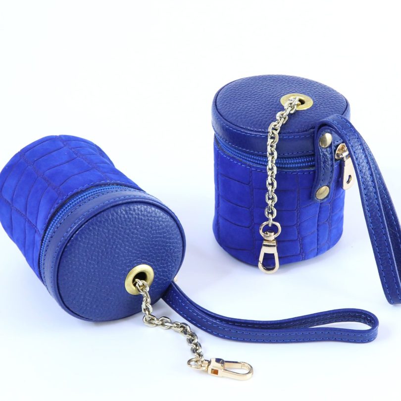 AZURE POOP BAG POUCH