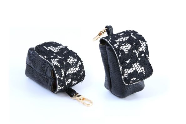 LACE POOP BAG POUCH